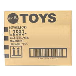 Mattel Hot Wheels 72 Count Random Case Basic Die-Cast Toy Cars