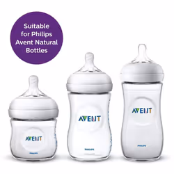 Philips Avent Natural Teat, 6 Months+, Fast Flow, Anti-colic, Pack of 2 - SCF044/27