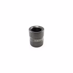 XSPC G1/4"""" Female to Female Rotary Fitting  Black Chrome  4-Pack