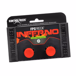 KontrolFreek FPS Freek Inferno, Xbox One, Analog stick grips, Red, Polycarbonate, Silicone, 2 pc(s), 125.4 mm