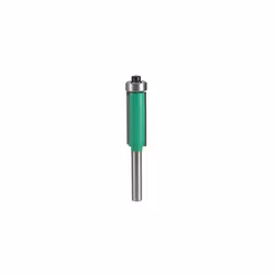 12mm Cutting Diameter Straight Shank Flush Trim Router Bit 1/4" x 1/2" Sky Blue