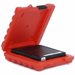 Turtlecase 10-674607, Briefcase/classic case, Plastic, Stainless steel, Red