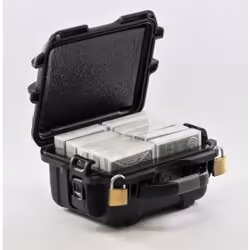 Turtlecase 07-509003, Briefcase/classic case, Plastic, Stainless steel, Black