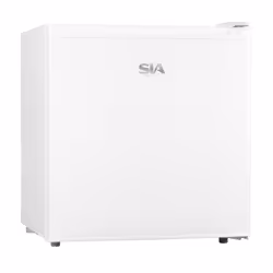 SIA TT01WH 49L Mini Fridge With Ice Box In White, Beer & Drinks Cooler