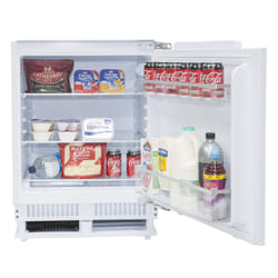 SIA 136L Built In White Integrated Under Counter Fridge With Auto Defrost - RFU101