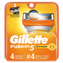 Gillette Fusion Power Blades - 4 CT
