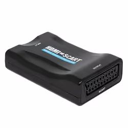 BW HDMI to SCART Composite Video Converter Stereo Audio Adapter SKY HD Blu-Ray (HDMI to SCART)