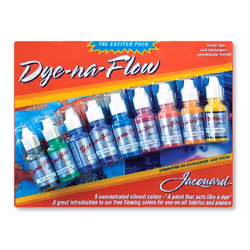 Jacquard Products Dye-Na-Flow Exciter Pack 0.5 oz (Pack of 9)