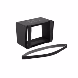 Wooden Camera LCD Sun Shade for Monitors 6 to 7-Inches  Monitor Hood with All-Sides Coverage and Flexible Bottom for Easy Access