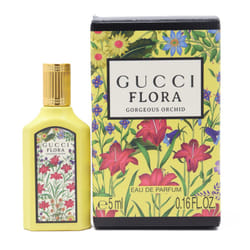 Gucci Flora Gorgeous Orchid Eau De Parfum Miniature Splash For Women 0.16oz