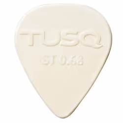 Graph Tech Guitar Labs TUSQ, White, Monochromatic, Standard, 0.68 mm, 6 pc(s)