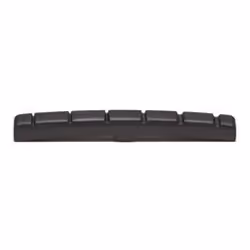 Graph Tech Guitar Labs TUSQ XL slotted Flat OR Curved Nut Black