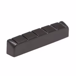 Graph Tech Guitar Labs TUSQ XL Slotted 1, Black, Acoustic guitar, 6.24 mm, 41.4 mm, 8.25 mm