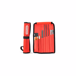 Universal Chainsaw Field Sharpening Kit Chainsaw Chain Sharpener with 532Inch 4 mm 316Inch 48 mm 732Inch 55 mm Round Files Fl ...
