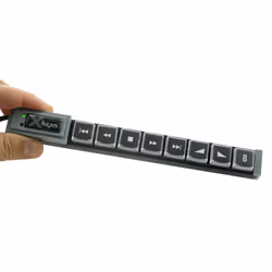 P&I Engineering XK-8 keyboard USB Black, Grey