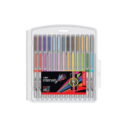 BIC Intensity Fashion Permanent Marker, Ultra Fine Point, Assorted Colors, 26 Count
