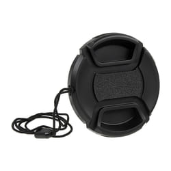 Fotodiox Inner Pinch Lens Cap  Lens Cover with Cap Keeper  49mm