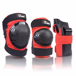 JBM Adult & Kids Knee Pads Elbow Pads and Wrist Guards for Inline Skating Roller Skating Skateboarding Scootering