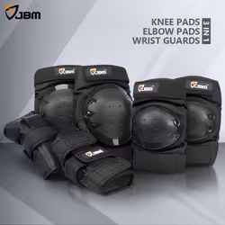 JBM Adult & Kids Knee Pads Elbow Pads and Wrist Guards for Inline Skating  Roller Skating  Skateboarding  Scootering