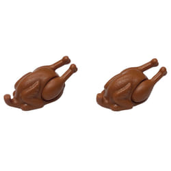 Two Lego Turkeys/Chickens from set 10197 - Fabulous Food for your Figs