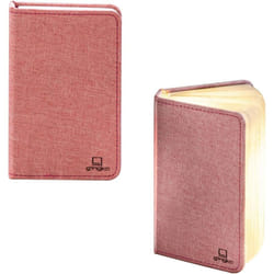 Gingko Design Smart Booklight- Linen Mini Blush Pink, One Size