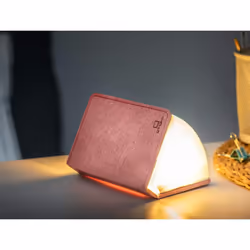 Gingko Design Smart Booklight- Linen Mini Blush Pink, One Size