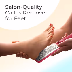 Microplane Colossal Foot File Scraper - The Original Stainless Steel Foot Rasp  Dead Skin/Callus Remover for Feet  Gentle Foot Scrubber  Pedicure Tool