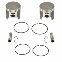 SPI SM-09256-2 2 .020 Over Bore Piston Kits for Polaris 550 Fan Cool