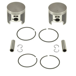 SPI  SM-09256-2  2 .020 Over Bore Piston Kits for Polaris 550 Fan Cool