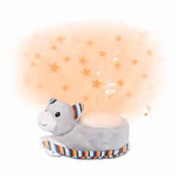 ZAZU Kiki baby night-light Freestanding Grey LED