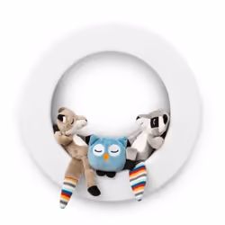 ZAZU Fay, Rex & Otis, Wall, Boy/Girl, Auto power off, Battery, USB