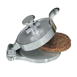 American Metalcraft AHM485 Adjustable Aluminum Hamburger Mold  45 Diameter  Silver