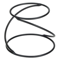 American Metalcraft LWUS779 Wrought Iron Single-Shelf Contempo Swirl Pizza Stand  7-Inch  Black
