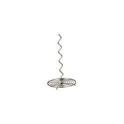 American Metalcraft ORHC1 5-1/4  x 9  Round Stainless Steel Onion Ring Spindle Silver