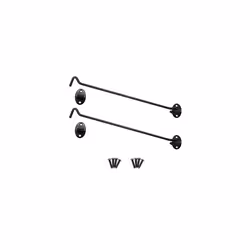 Artisan-SH 2 Pcs Stainless Steel Gate Latch Lock Hook Eye Latch with Mounting Screws, Solid Thick Can be Used for Cabin Hook ...