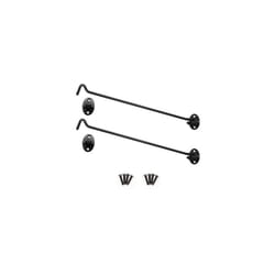 Artisan-SH 2 Pcs Stainless Steel Gate Latch Lock Hook Eye Latch with Mounting Screws, Solid Thick Can be Used for Cabin Hook Windproof Privacy