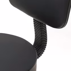 360Â° Swivel Stool Chair with Back Height Adjustable Office Round Bar Stool