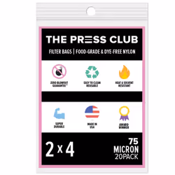 75 Micron | Premium Nylon Tea Filter Bags | 2"""" x 4"""" | 20 Pack