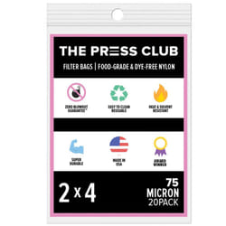 75 Micron | Premium Nylon Tea Filter Bags | 2"""" x 4"""" | 20 Pack