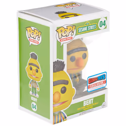 Barnes & Noble Exclusive Flocked Bert Funko Pop