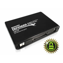 Kanguru DEFENDER SSD350 2 TB Micro-USB B 3.2 Gen 1 (3.1 Gen 1) Black