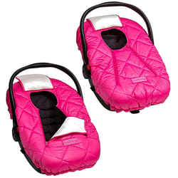 Cozy Cover Premium Infant Car Seat Cover Pink With Polar Fleece  The Industry Leading Infant Carrier Cover Trusted By Over 6