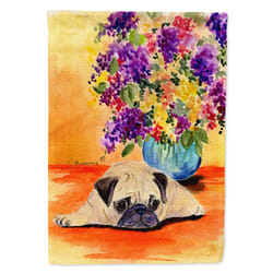Caroline's Treasures SS8294CHF Pug Flag Canvas  Large  Multicolor