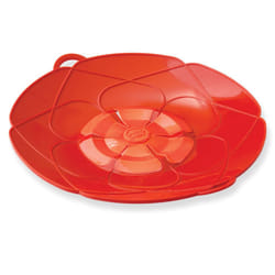 Kuhn Rikon Kochblume Spill Stopper  11-Inch  Red