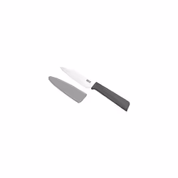 Colori Classic Straight Paring Knife with Safety Sheath 20cm Grey