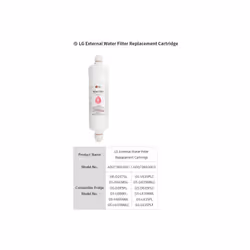 LG ADQ73693901 / ADQ736939 Replacement fridge water filter for LG refrigerators