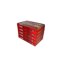 TDK Superior Normal Bias D120 IEC I / Type I For Everyday Recording Audio Cassette Tapes - 5 Pack by TDK