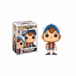 Funko Gravity Falls POP! Animation Dipper Pines Vinyl Figure #240 [Regular Version]  Styles May Vary  Multicolor  Standard (1 ...