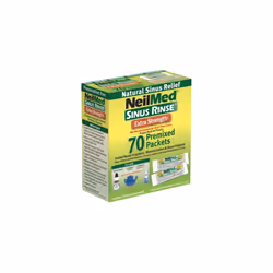 NeilMed Sinus Rinse Premixed Sachets Hypertonic Nasal Irrigation 70 Sachets