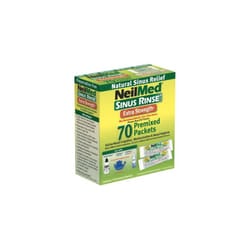 NeilMed Sinus Rinse Premixed Sachets Hypertonic Nasal Irrigation 70 Sachets